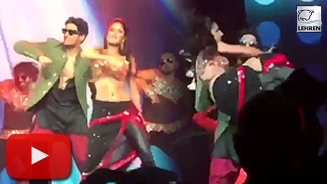 Sidharth Malhotra LIFTS Katrina Kaif In Arms | Kala Chashma | Dream Team 2016