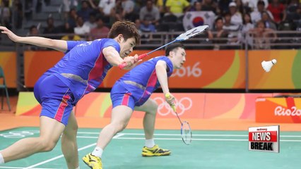 Rio 2016: Korea's badminton stars crash out in men's doubles quarterfinal