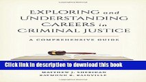 [Popular Books] Exploring and Understanding Careers in Criminal Justice: A Comprehensive Guide