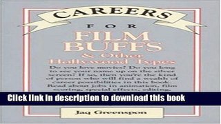 [Popular Books] Careers for Film Buffs   Other Hollywood Types (Vgm Careers for You Series
