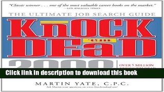 [Popular Books] Knock  em Dead, 2008: The Ultimate Job Search Guide (Knock  em Dead: The Ultimate