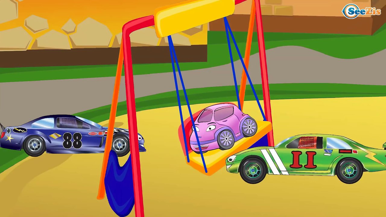 Мультики Мультфильмы Про машинки Полицейская машина Скорая помощь Пожарная машина Для детей