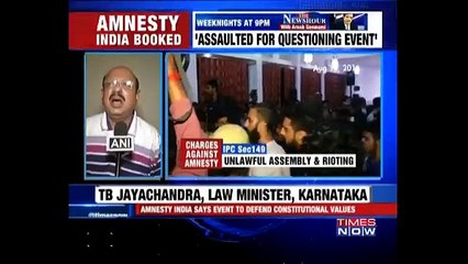 K’taka law minister TB Jayachandra: Let the students concentrate on their studies