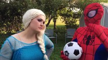 Spiderman Smelly Stinky Shoes vs Joker With Frozen Elsa Fun Superhero Movie In Real Life In 4K