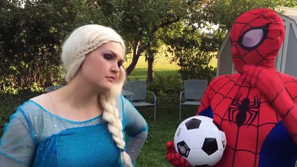 Spiderman Smelly Stinky Shoes vs Joker With Frozen Elsa Fun Superhero Movie In Real Life In 4K