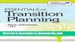 [PDF] Essentials of Transition Planning Free Online
