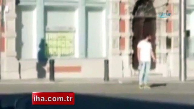 Polis ikna edemediği şahsı vurdu