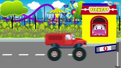 Help of Car Patrol - The Police Car with Service Vehicles - The Tow Truck | Cartoons for children
