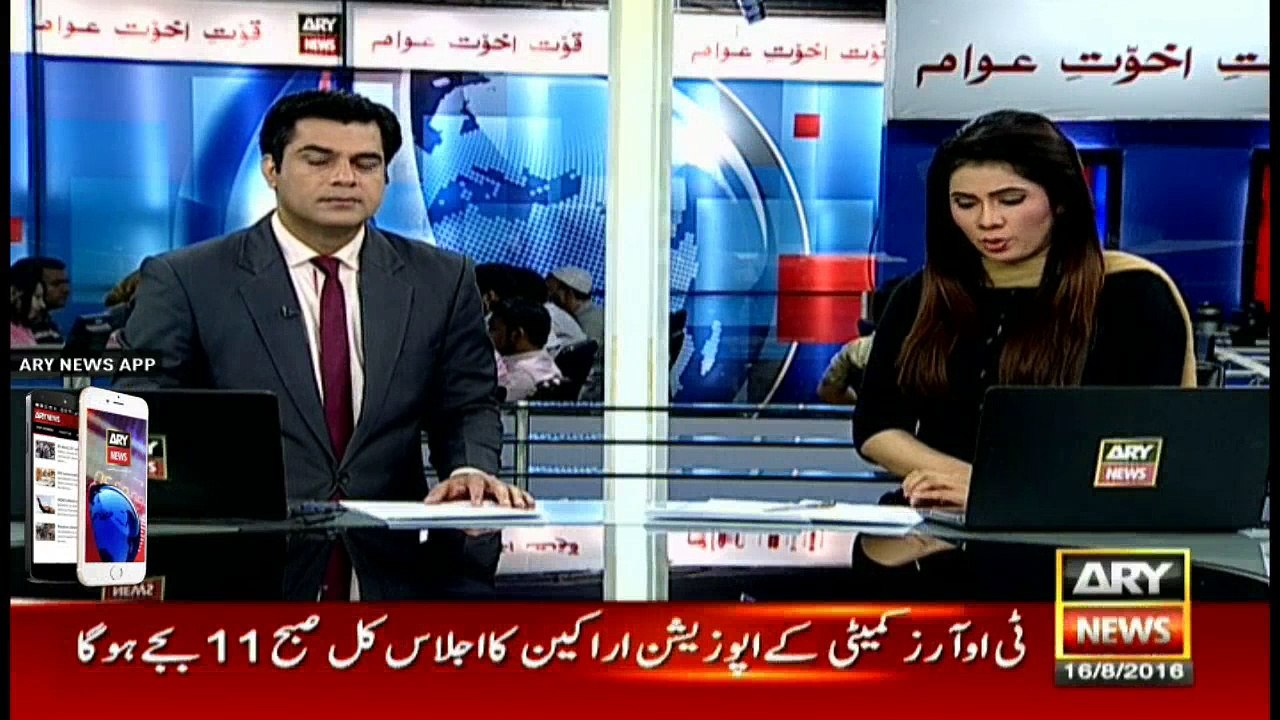 Hydrabad: Interboard's employees man handled ARY News team