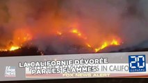 La Californie dévorée par les flammes au nord de San Francisco