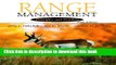 [Popular Books] Range Management: Principles and Practices (5th Edition) Free Online