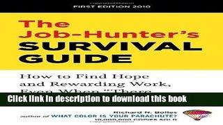 [Popular Books] The Job-Hunter s Survival Guide Full Online