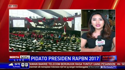 Para Menteri dan Anggota DPR Kembali Masuki Ruangan Rapat