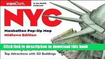 [Popular Books] Pop-Up NYC Map by VanDam - City Street Map of New York City, New York - Laminated