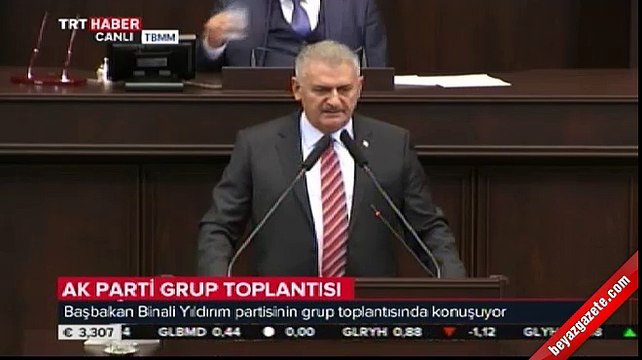 Başbakan Binali Yıldırım AK Parti Grup Toplantısı'nda konuştu...