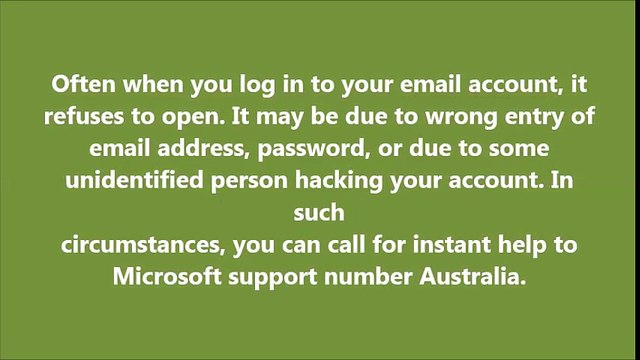Get Instant Help from Microsoft Support Australia When Your Hotmail Account Get Hacked