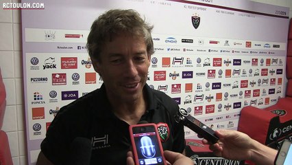 Après-match Toulon-Toulouse - Amical