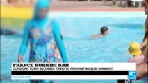 France burkini ban: tensions are high in Corsican town after it prohibits muslim swimsuit