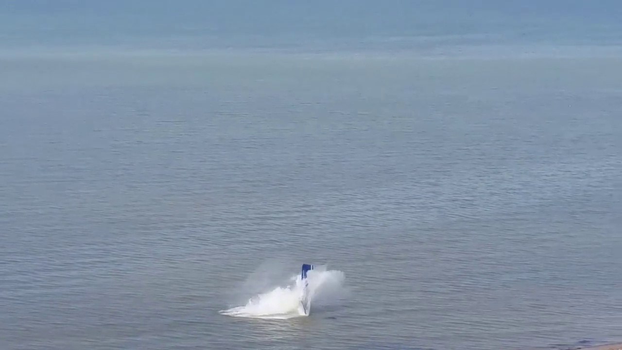 Amerrissage d'urgence d'un avion