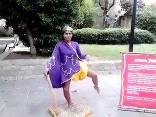 Hanging in the air while dancing