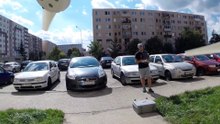 Acoso con dron