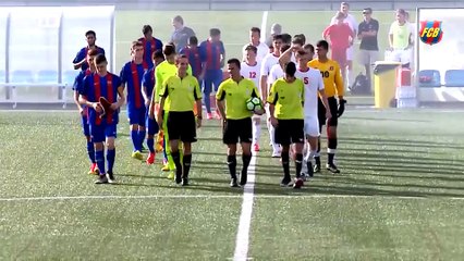 Le but incroyable d'Abel Ruiz avec les jeunes du Barça