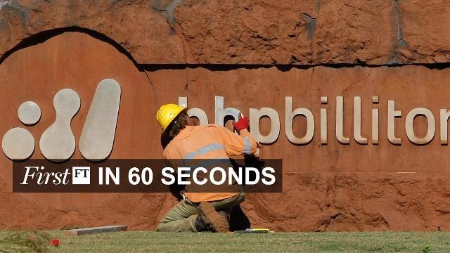 FirstFT – BHP Billiton losses, Usain Bolt