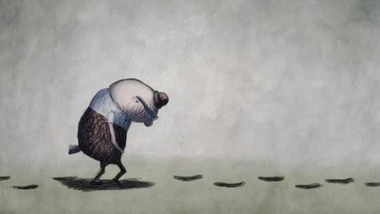 FOOTPRINTS by Academy-award nominated animator Bill Plympton