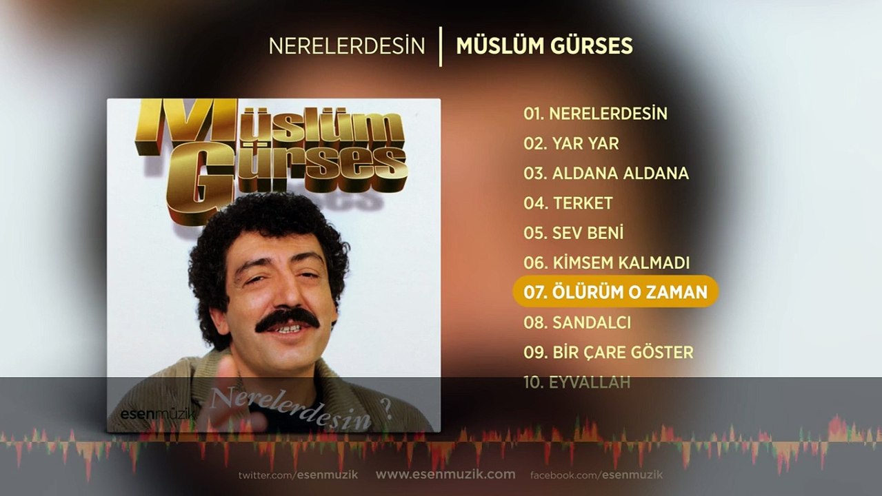 Ölürüm O Zaman (Müslüm Gürses) Official Audio #ölürümozaman #müslümgürses