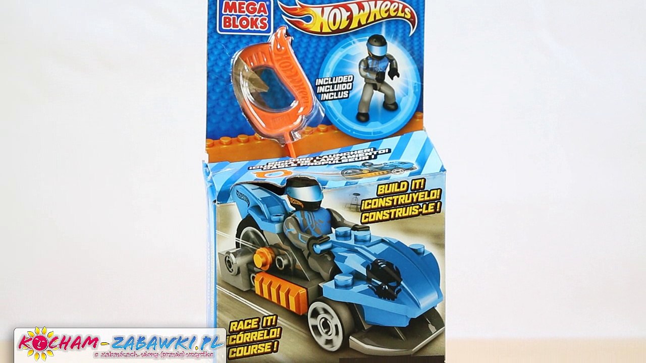 Mega Bloks - Hot Wheels - Samochody Sportowe z Napędem - Niebieska Wyścigówka - 91770 - Recenzja