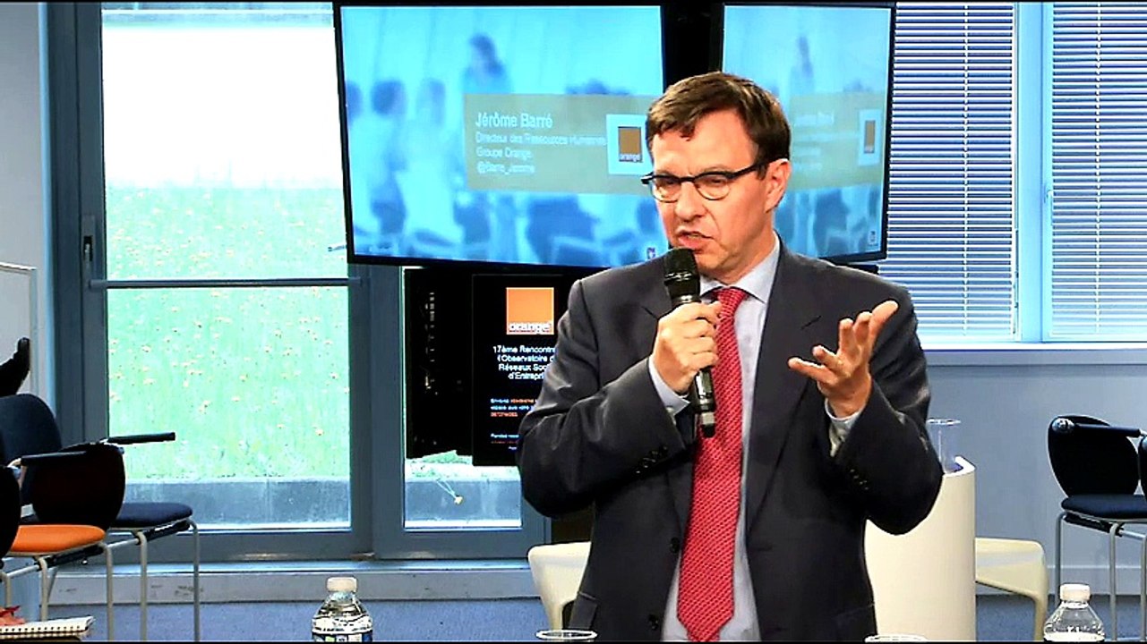Jérôme Barré, Directeur Exécutif des Ressources Humaines du Groupe Orange