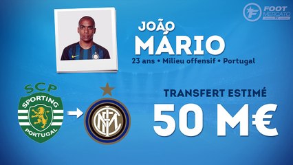 Officiel : João Mário signe à l'Inter !