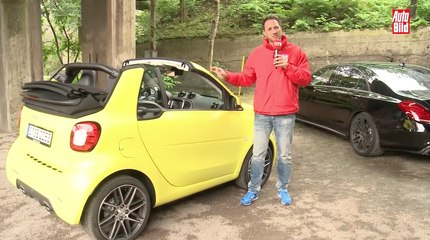 Download Video: VÍDEO: Comparativa Smart Brabus fortwo vs Mercedes Rocket 900