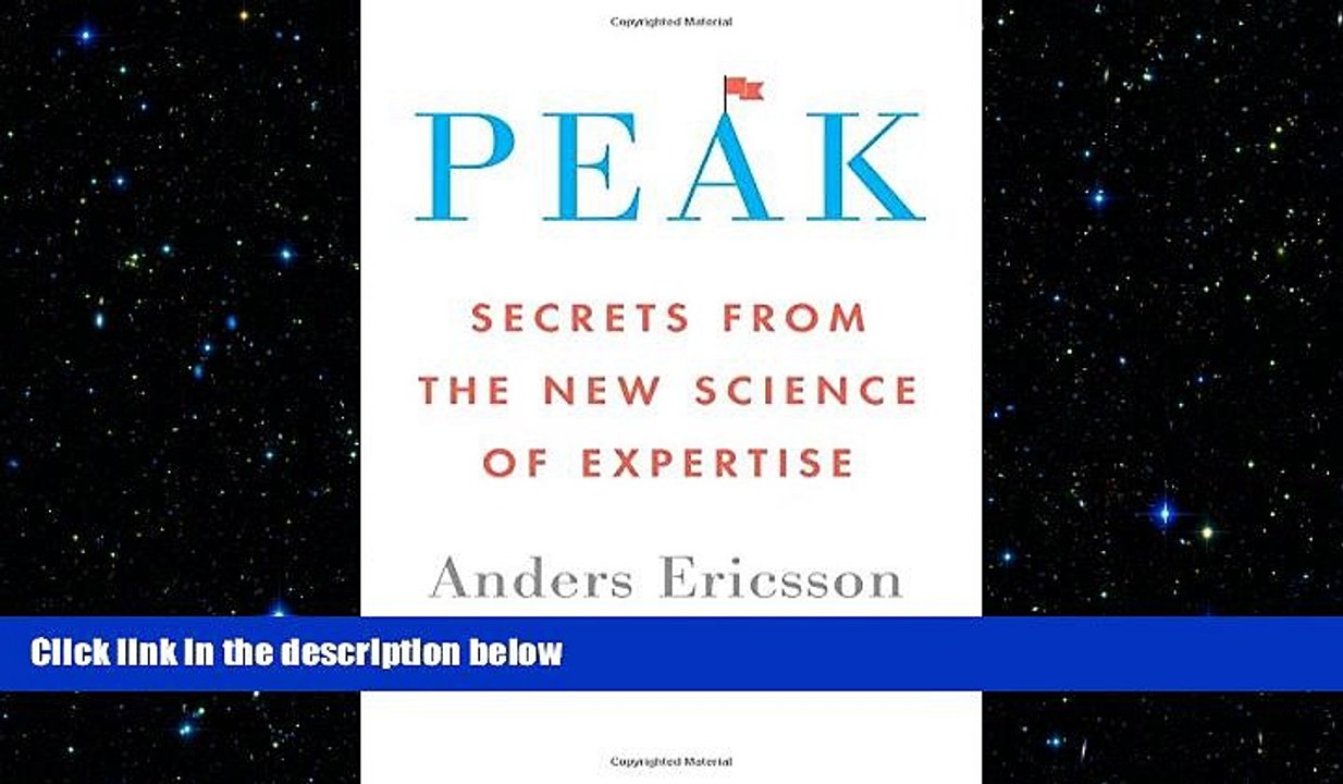 READ book  Peak: Secrets from the New Science of Expertise  DOWNLOAD ONLINE