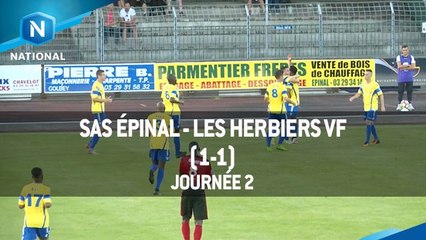 J2 : SAS ÉPINAL - LES HERBIERS VF (1-1), LE RÉSUMÉ