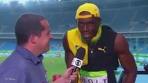 JO 2016 : Usain Bolt chante du Bob Marley pour célébrer sa médaille d’or (Vidéo)