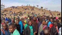 Sudáfrica conmemora el aniversario de la masacre de los mineros de Marikana