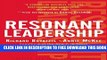 [Download] Resonant Leadership: Renewing Yourself and Connecting with Others Through Mindfulness,
