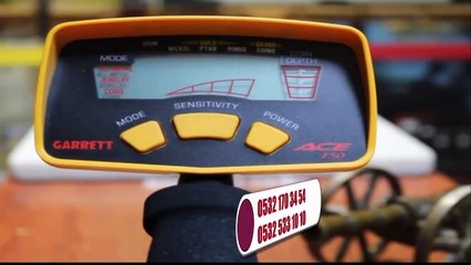 GARRETT ACE 150 dedektör, AZİZ DEDEKTÖR 1999 yılından beri profesyonel hizmetin tek adresi