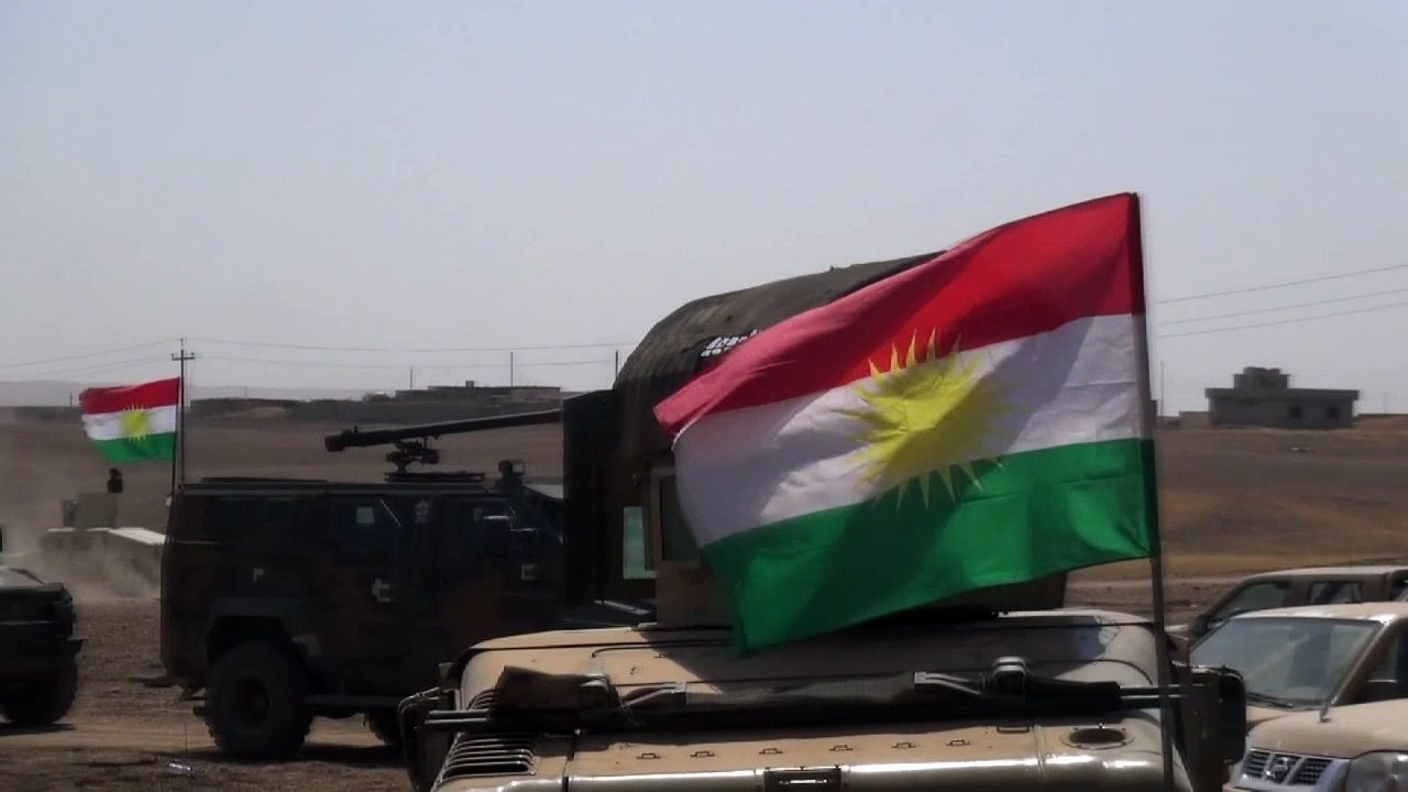 Peschmerga-Kämpfer greifen IS-Miliz im Irak an