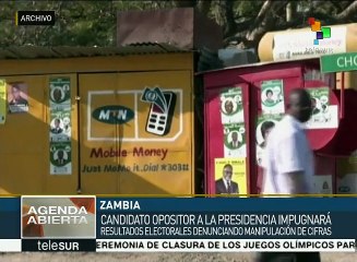 Zambia: partido opositor impugnará resultados de elección presidencial