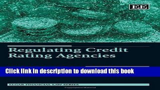 [Popular] Regulating Credit Rating Agencies Hardcover Free