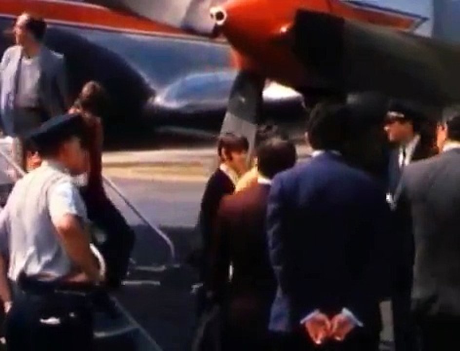 The Beatles arrivel in Washington D,C , August 15, 1966. Прилет Битлз в Вашингтон 1966