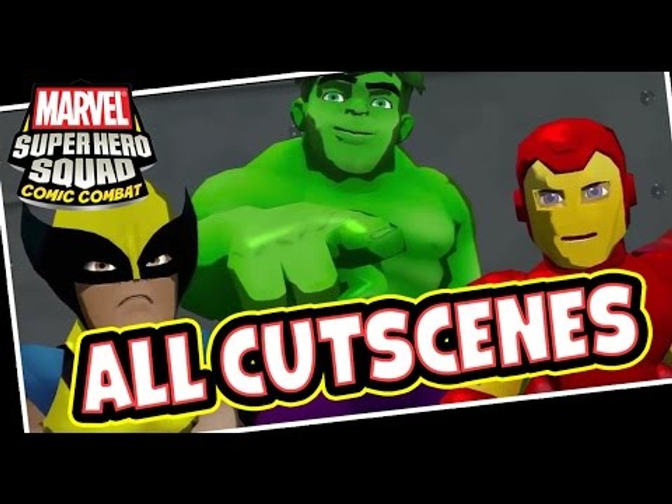Marvel Super Hero Squad: Comic Combat All Cutsc...