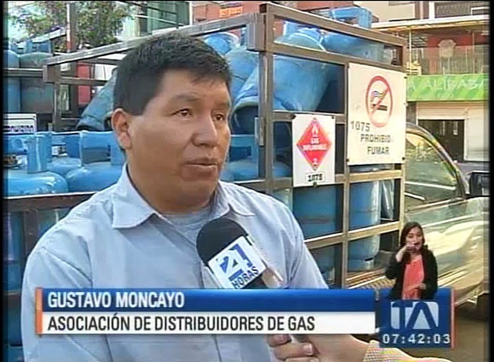 Distribuidores de gas suspenderán la entrega de cilindros a domicilio
