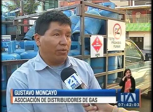 Distribuidores de gas suspenderán la entrega de cilindros a domicilio