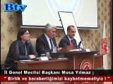 İl Genel Meclisi Başkanı Yılmaz : Birlik ve beraberliğimizi devam ettirmeliyiz