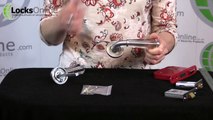 Fluted Glass Round Rose Door Lever Handle LocksOnline Product Review