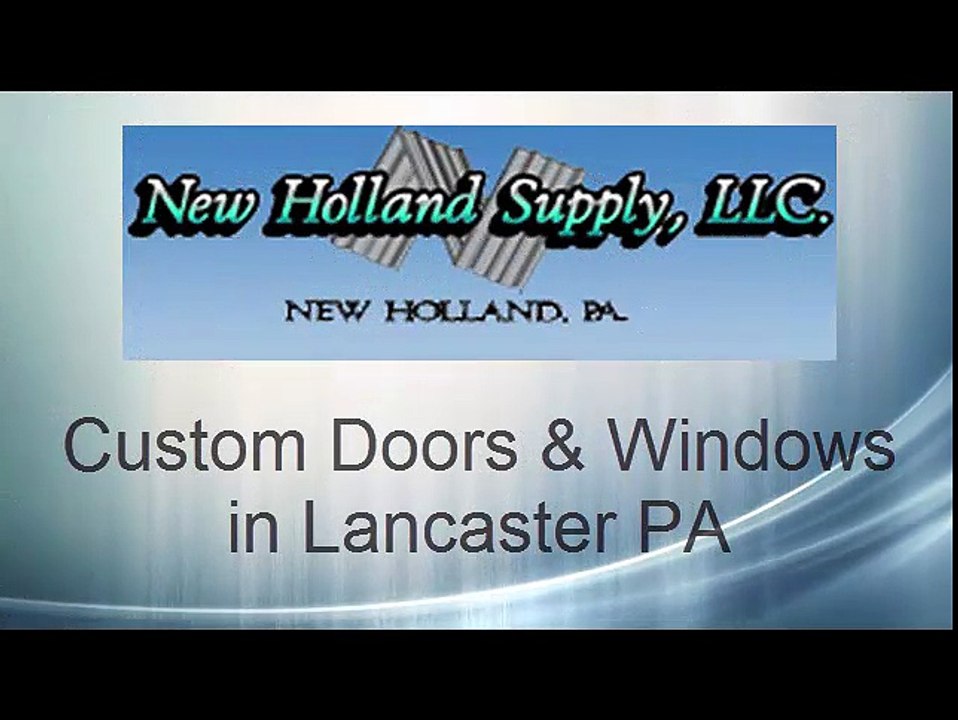 Custom Doors & Windows Lancaster PA | Pole Barns