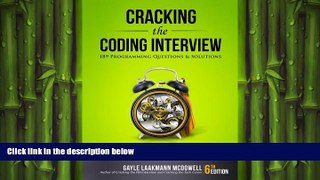 READ book  Cracking the Coding Interview: 189 Programming Questions and Solutions  FREE BOOOK